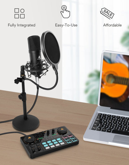 Mobile computer universal live broadcast equipment - 9 Boss Studio Mp3 store
