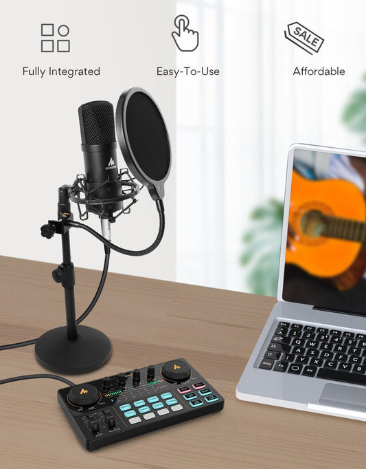 Mobile computer universal live broadcast equipment - 9 Boss Studio Mp3 store
