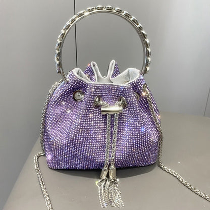 European And American Shiny Diamond Handbag For Women - 9 Boss Studio Mp3 store