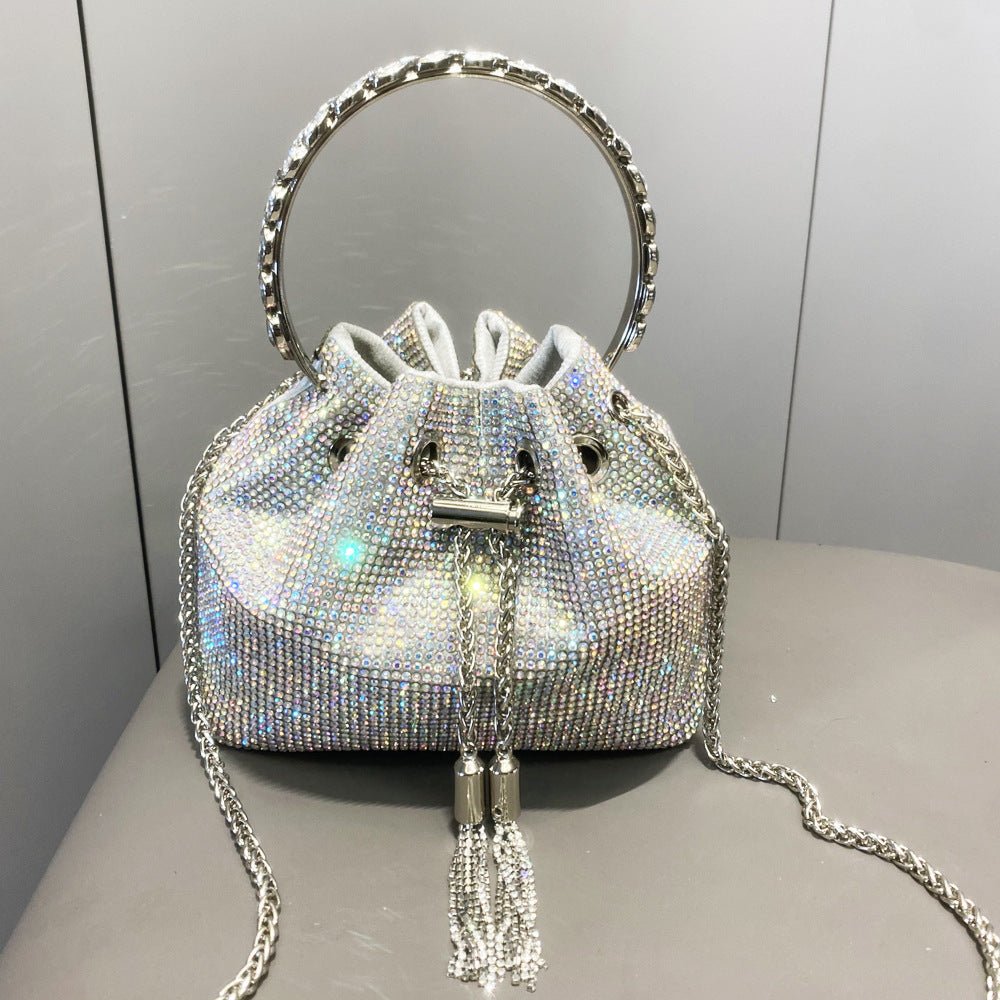 European And American Shiny Diamond Handbag For Women - 9 Boss Studio Mp3 store