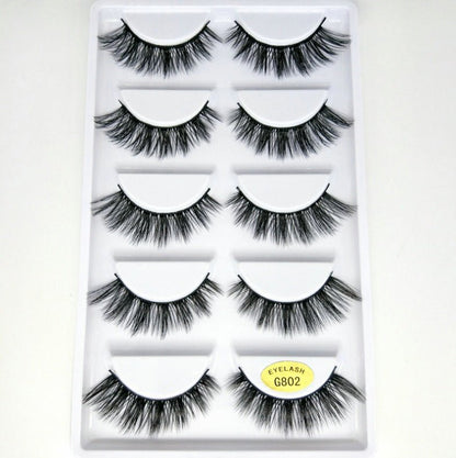 3D mink hair false eyelashes - 9 Boss Studio Mp3 store