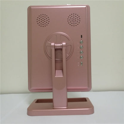 Touch Screen Makeup Mirror With 20 LED Light Bluetooth Music Speaker 10X Magnifying Mirrors Lights - 9 Boss Studio Mp3 store