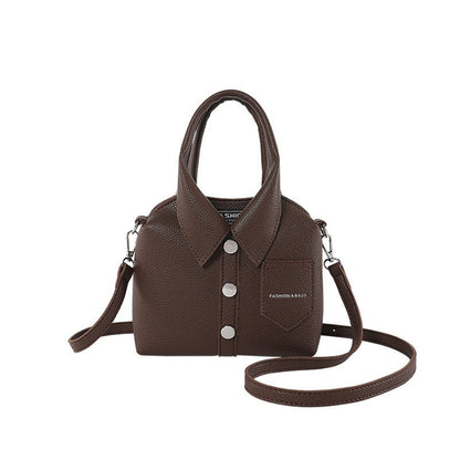 New Clothes Stylish Simple And Versatile Shoulder Crossbody Handbag - 9 Boss Studio Mp3 store