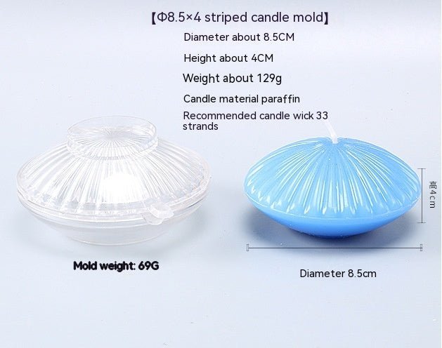 Floating Candle Mould Oval Hand - made Material - 9 Boss Studio Mp3 store
