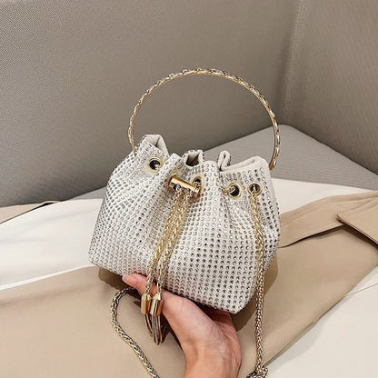 European And American Shiny Diamond Handbag For Women - 9 Boss Studio Mp3 store