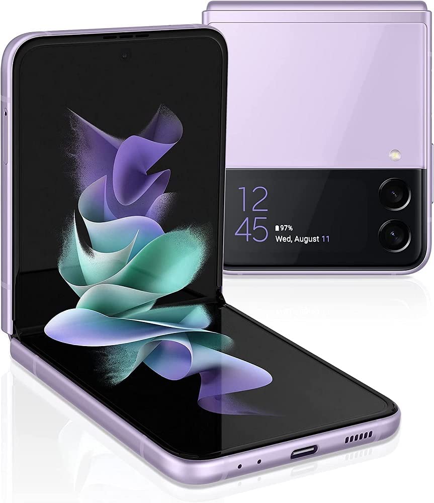 SAMSUNG Galaxy Z Flip 3 5G, US Version, 128GB, Phantom Black - Unlocked (Renewed) - 9 Boss Studio Mp3 store