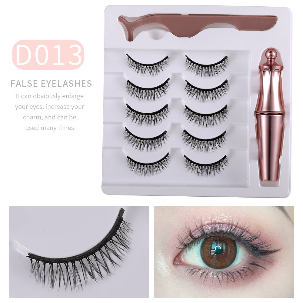 Mink Eyelashes Magnetic Eyelashes 5 Pairs Of Magnets - 9 Boss Studio Mp3 store