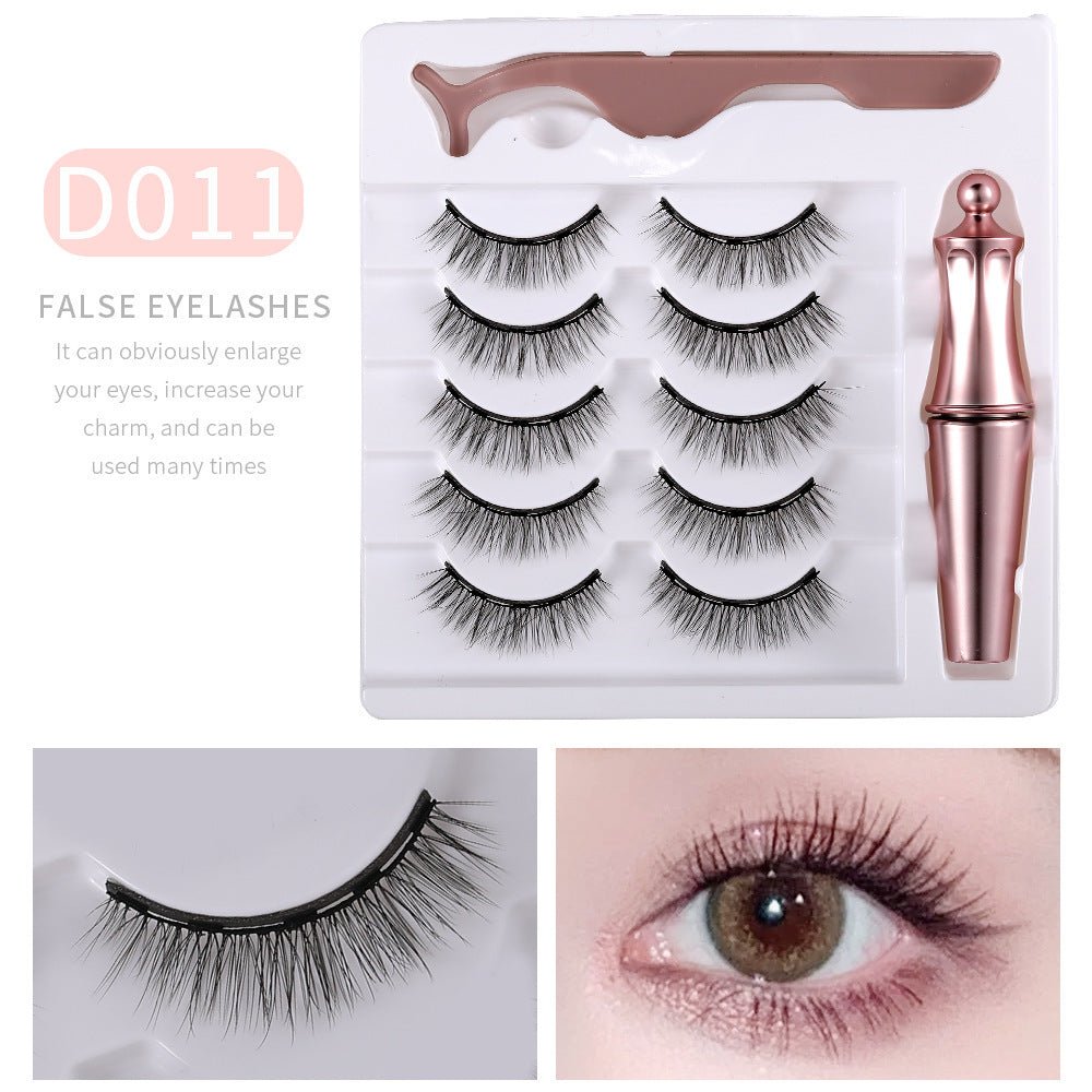 Mink Eyelashes Magnetic Eyelashes 5 Pairs Of Magnets - 9 Boss Studio Mp3 store