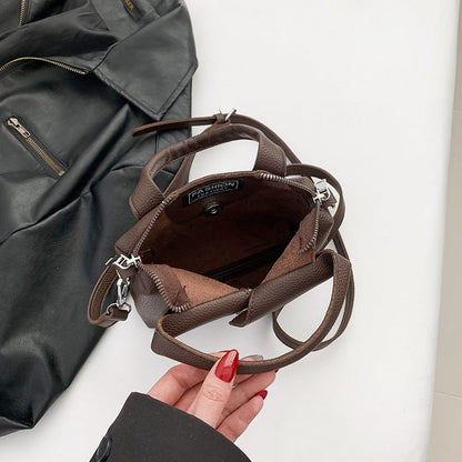 New Clothes Stylish Simple And Versatile Shoulder Crossbody Handbag - 9 Boss Studio Mp3 store