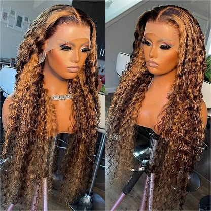 P427 13x6 Water Wave Lace Front Human Hair Wigs - 9 Boss Studio Mp3 store