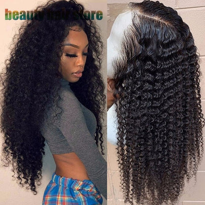 Brazilian Kinky Curly Lace Front Human Hair Wigs - 9 Boss Studio Mp3 store
