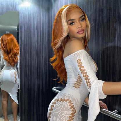 4X4 Human Hair Wig Head Cover Highlights 613 - 9 Boss Studio Mp3 store