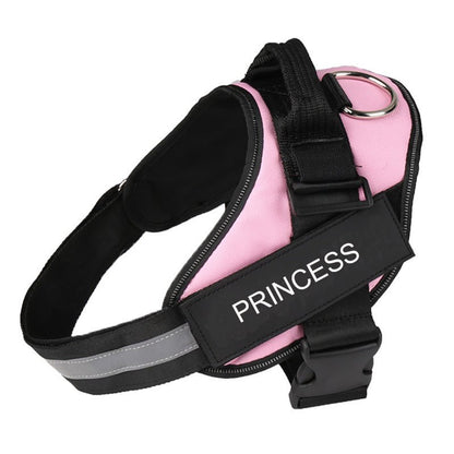 Personalized Custom Reflective Breathable Dog Harness NO PULL Adjustable Pet Harness For Small Large Dog Harness Vest With Patch - 9 Boss Studio Mp3 store