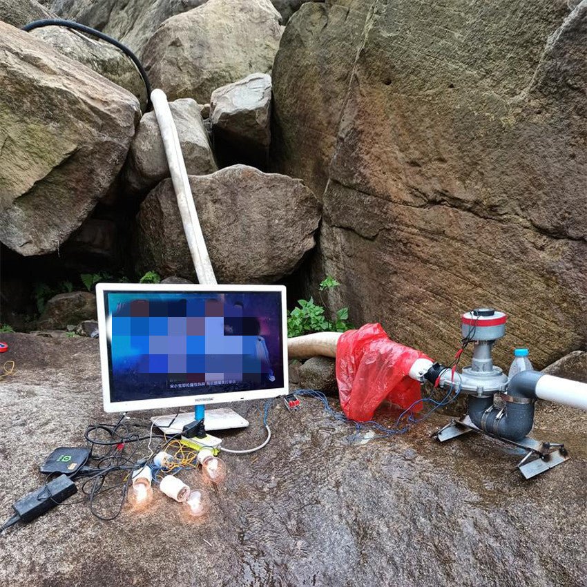 Micro Hydroelectric Generator 500 Watts 50hz 220 Volts High Power With Monitoring TV Lighting Computer Outdoor - 9 Boss Studio Mp3 store