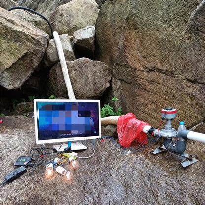 Micro Hydroelectric Generator 500 Watts 50hz 220 Volts High Power With Monitoring TV Lighting Computer Outdoor - 9 Boss Studio Mp3 store