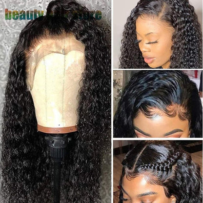 Brazilian Kinky Curly Lace Front Human Hair Wigs - 9 Boss Studio Mp3 store