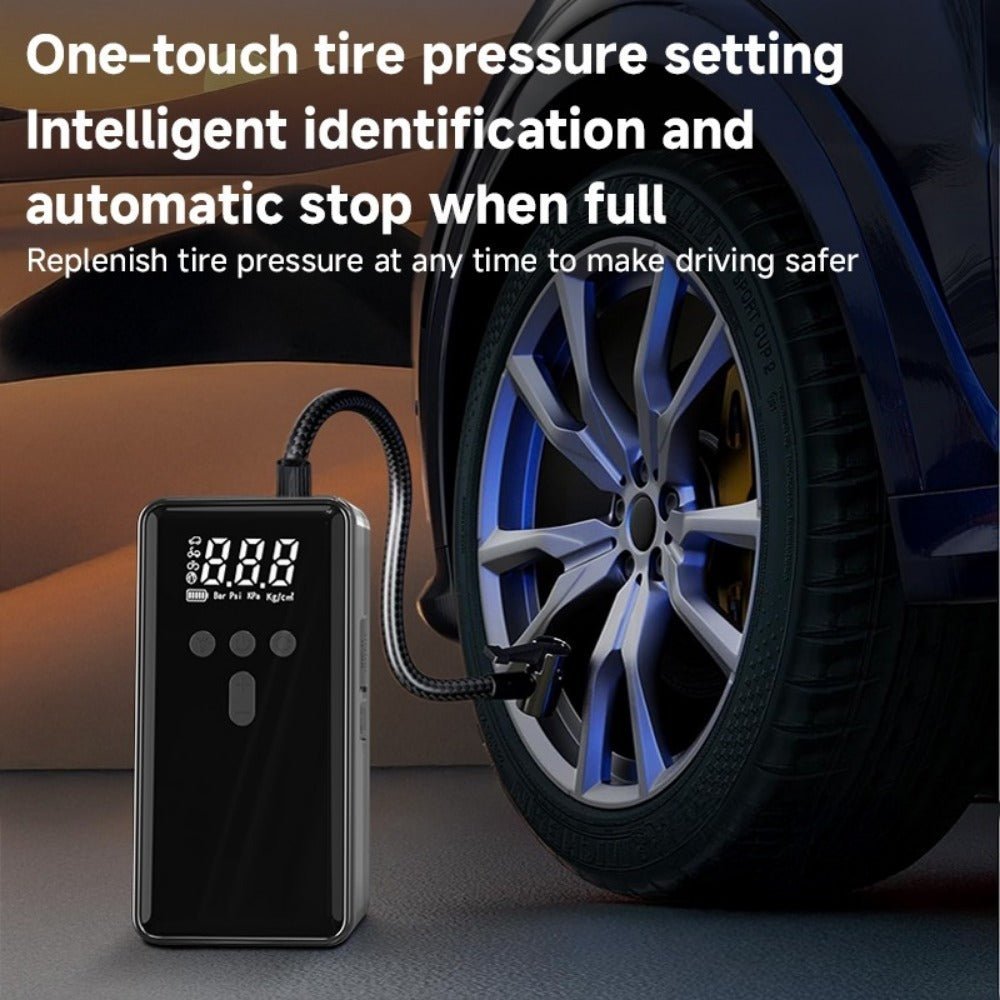 Car Battery Starter With Air Compressor 12V 2000A Car Battery Starter Digital Tire Inflator - 9 Boss Studio Mp3 store