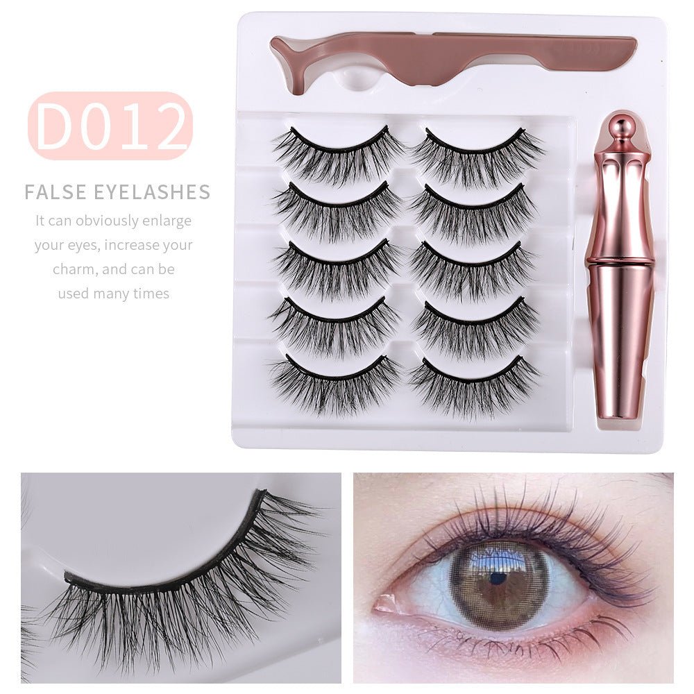 Mink Eyelashes Magnetic Eyelashes 5 Pairs Of Magnets - 9 Boss Studio Mp3 store